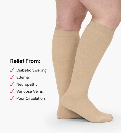 Classics® - Wide Compression Socks For Pain Relief
